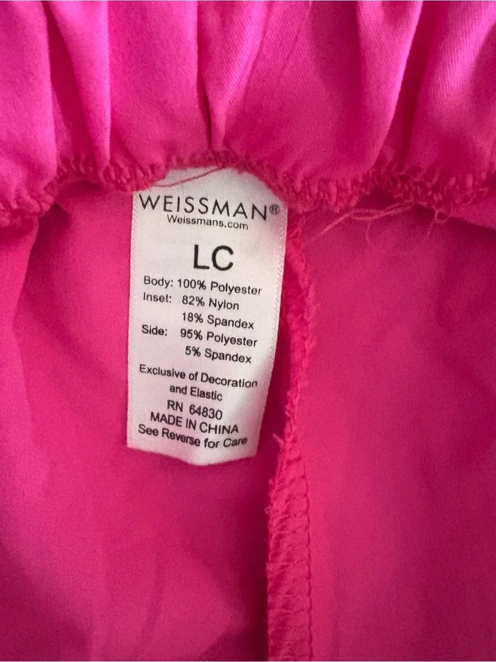 Weissman Mixify Checkered Cargo Pants 17661, hot pink Cerise  child large LC 14
